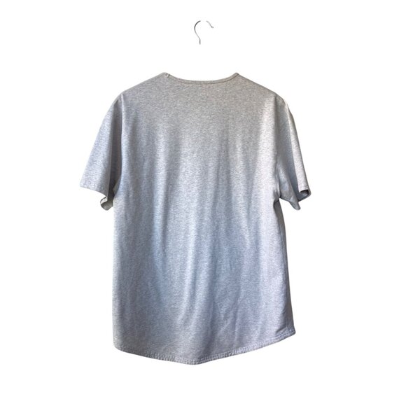 BYLT Mens Drop Cut LUX Short Sleeve Shirt Size XL Heathered Gray Stretch Durable - Picture 5 of 8